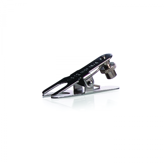 Clips for spherical joints, with adjusting screw, stainless steel, S 13
