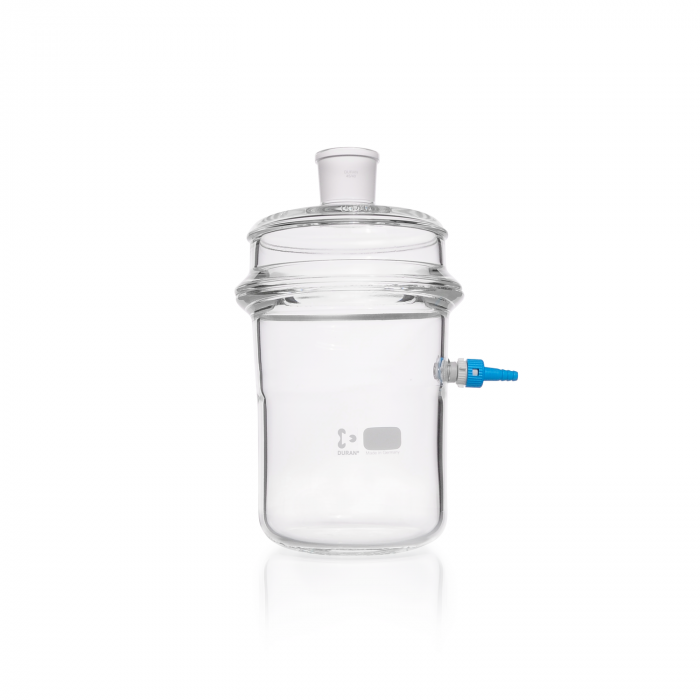 DURAN® Filter apparatus, Witt type, interchangeable lid, wide neck, side plasti