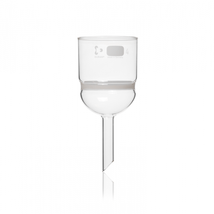 DURAN® Filter funnel, 500 ml, 25 D, filter disc d = 95 mm, porosity 3