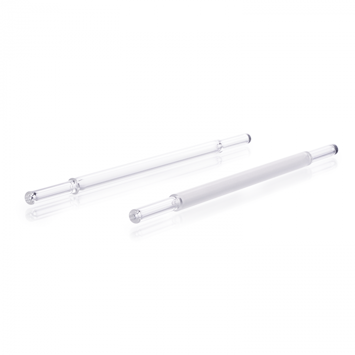 DURAN® KPG Stirrer shafts, interchangeable, hollow, ground, WB 16, total length