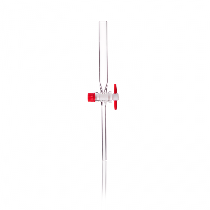 DURAN® Separating funnel stopcocks, Gilson type, complete with PTFE-keys, bore