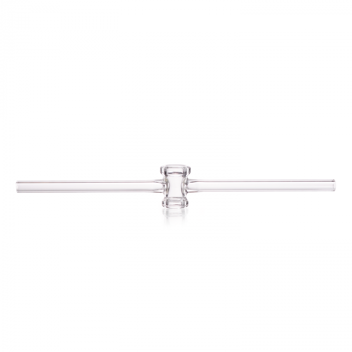 DURAN® Single way stopcocks, ground and polished, without keys, bore 2,5 mm, NS