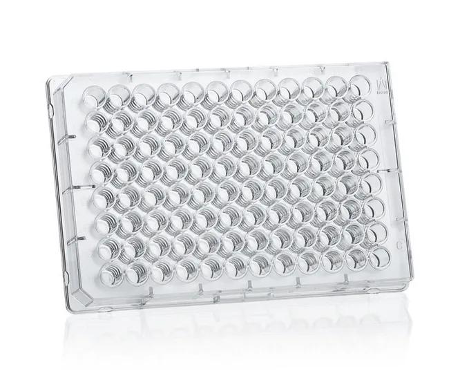 Microplate, pureGrade, 96-well, PS
transp., F-bottom UV transparent, 350 µl
BI