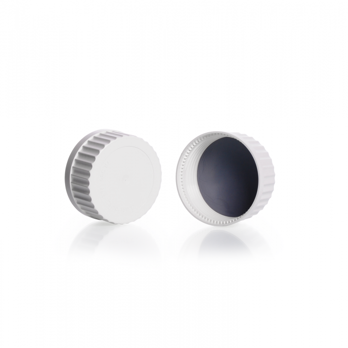 Screw cap, GLS 80, PSU, with PTFE silicone seal, for DURAN® laboratory glass Gl