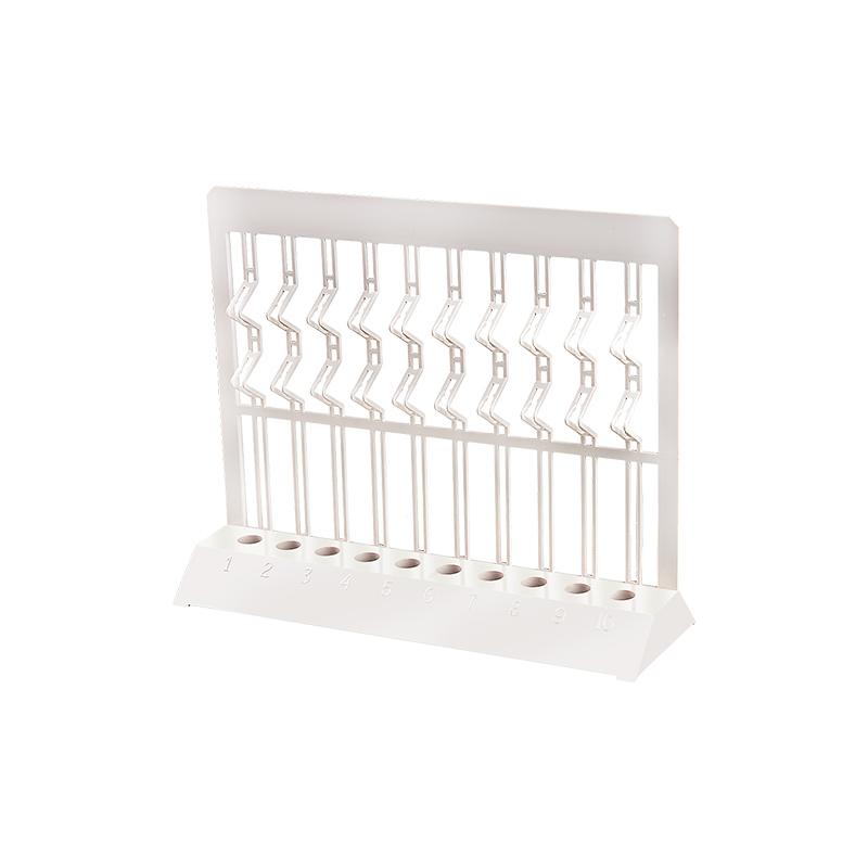 Takives rack with 10 numbered places