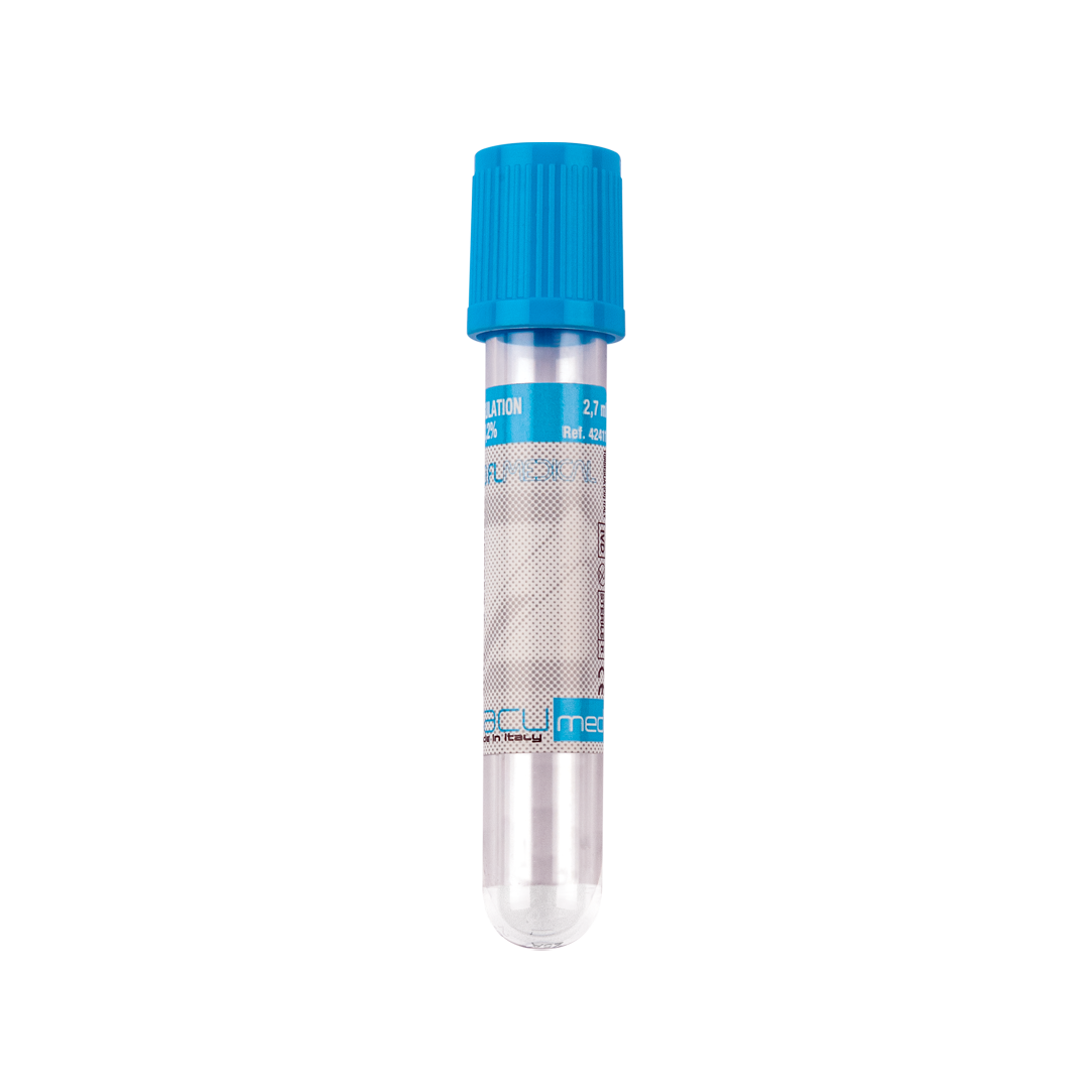 Вакум епрувети 2,7ml за коагулација со 3,8% Sodium Citrate