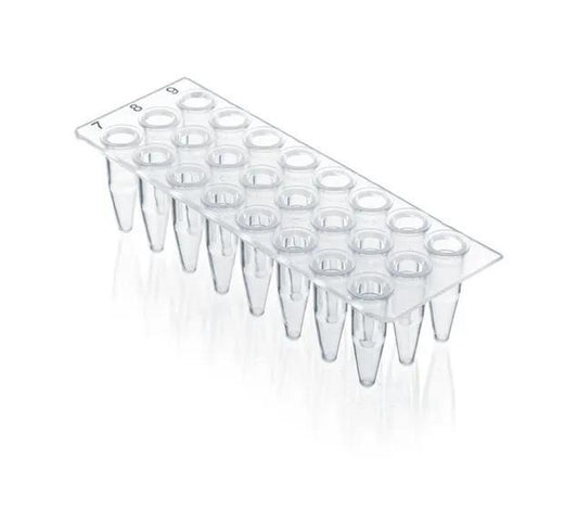 24-well PCR plate, thin-walled
0,2 ml, no skirt elev.wells f.qPCR 40 p.
PP, co