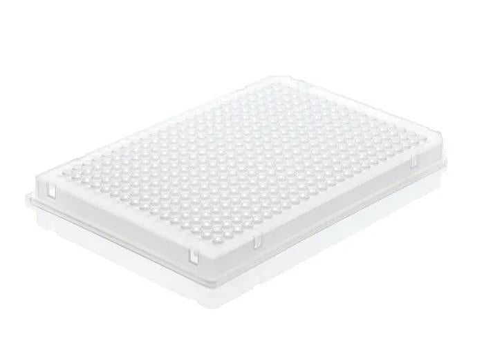 384-well PCR plate, clear
0,03 ml full skirt, elev. wells, 50 pcs.
PP, BIO-CER