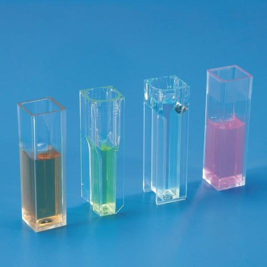 4-CLEAR FACES MACRO CUVETTES PS (100 pcs)