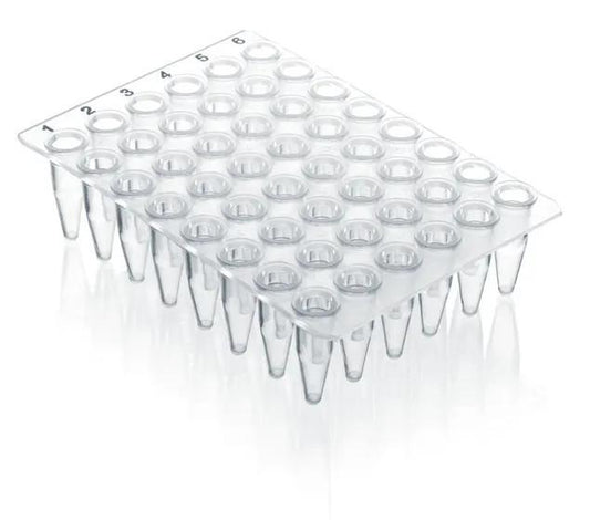 48-well PCR plate, thin-walled
0,2 ml, no skirt elev.wells f.qPCR 20 p.
colorl