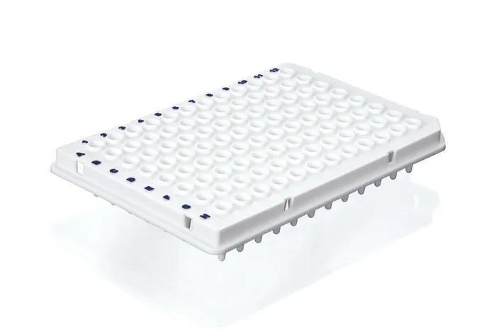 96-well PCR plate, white, for qPCR
non-skirted, elev.wells, 50 pcs.
PP, BIO-CE
