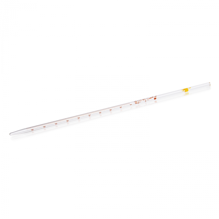 AR Measuring pipette, 1 ml, for complete outflow, class B