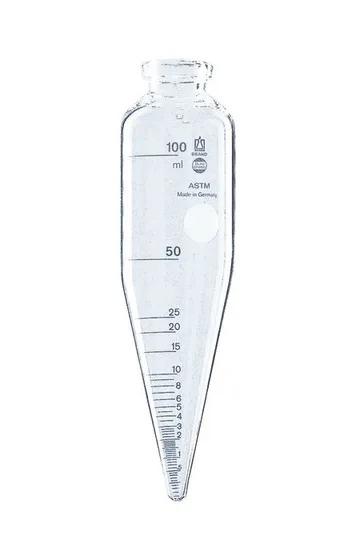 ASTM centrifuge tube BLAUBRAND Boro 3.3
100 ml, cylindrical, former ASTM D 96