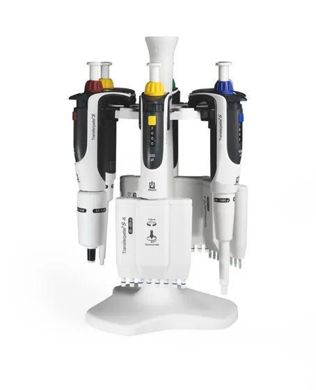 Bench-top stand (for 1 instrument)
Transferpette® S 8/12 a. electronic 8/12
up