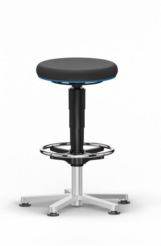 Bimos ESD Stool with glides and foot ring