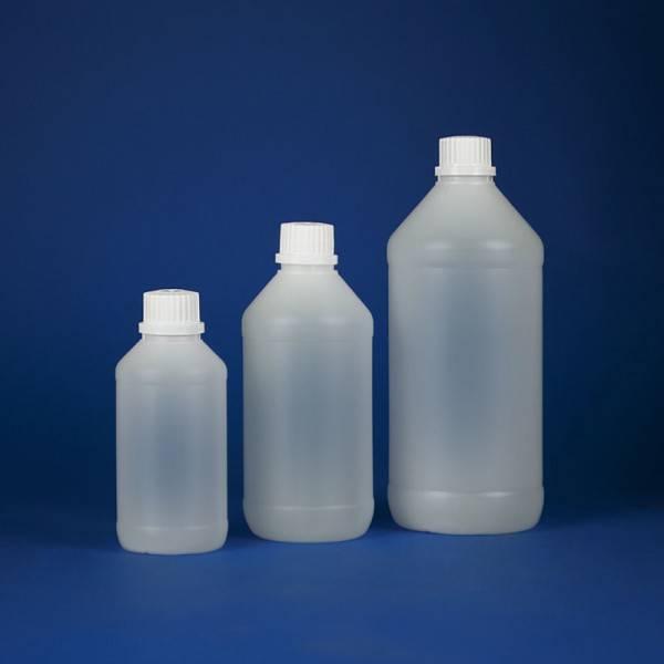 BOTTLES NARROW NECK SECURE CAP HDPE, 50 ml