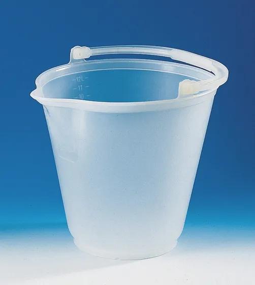 Bucket, PP, without lid, with spout
15 l h. 340 mm reinforced rim and handle