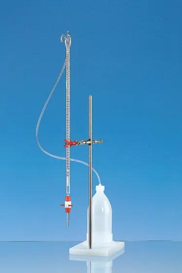 Comp.aut.burette SILBERBRAND, cl.B
50 ml:0,1 ml, Boro 3.3 clear, grad. black
w