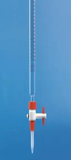 Compact burette 'Economy' SILBERBRAND
25 ml : 0,1 ml, Boro 3.3 clear, stopcock