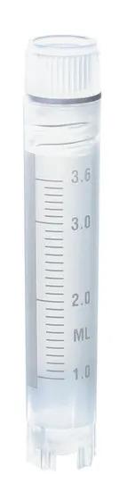Cryogen. tube PP y-ster. screw cap PP
4   ml int. thread 12,5x71 mm selfstand.