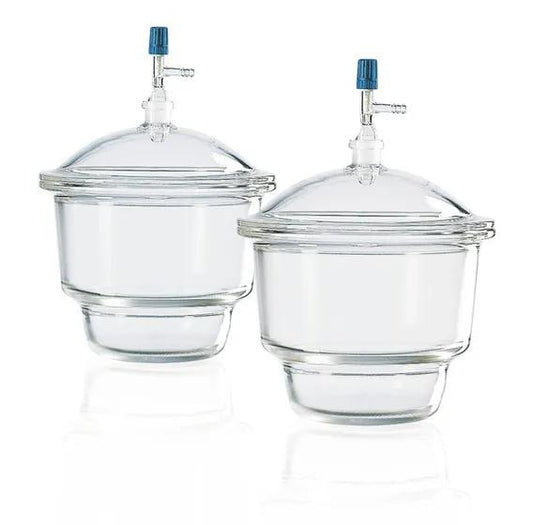 Desiccator, lid with socket NS 24/29
nom.size 150 mm, 215x316 mm, w.stopcock
B