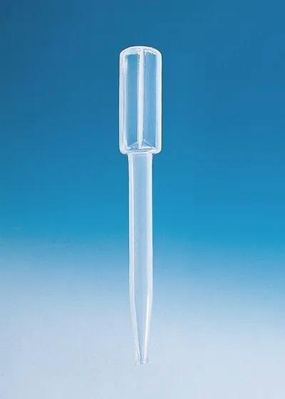 Dropping pipette, PE-LD
approx. 1,8 ml, length approx. 98 mm
with integral pip