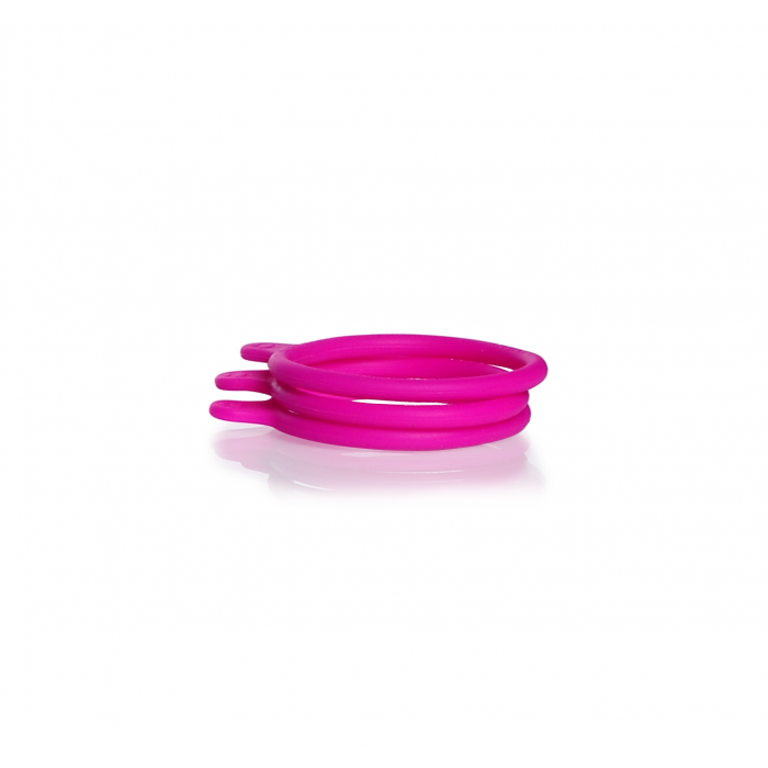 DURAN GL 56 Bottle Tag, Purple Silicone
