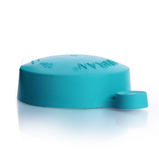 DURAN® 45 mm Push-on Natural Rubber Cap Green