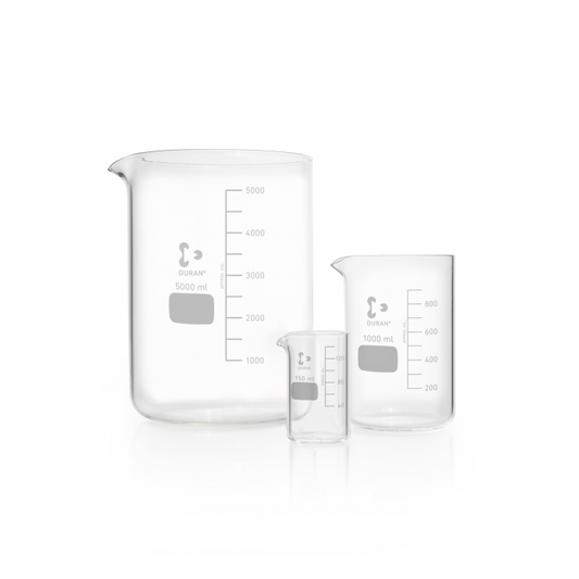 DURAN® Beaker, heavy wall (Jars, filtering),with spout,with graduation, 15000 m
