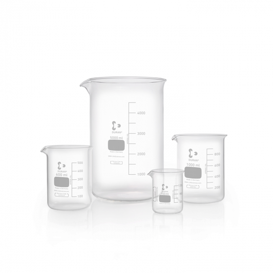 DURAN® Beaker, low form with spout, without graduation, 5 ml