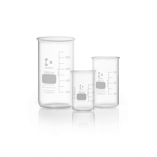 DURAN® Beaker, tall form with graduation without spout, 600 ml