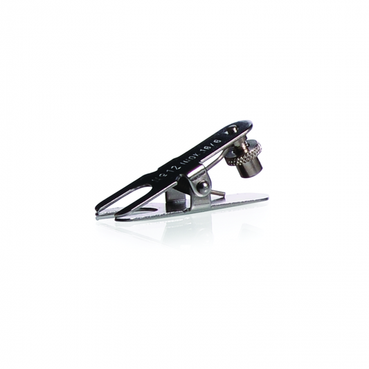 DURAN® Clips for spherical joints, with adjusting screw, stainless steel, S 19