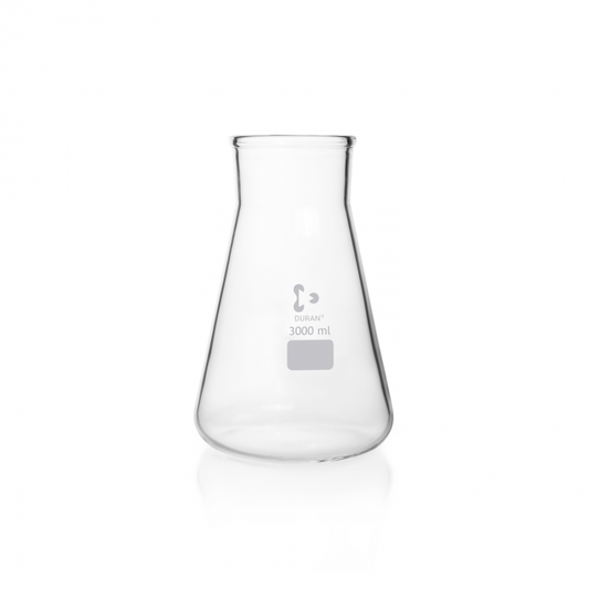 DURAN® conical flask, wide neck, Erlenmeyer shape, 5000ml