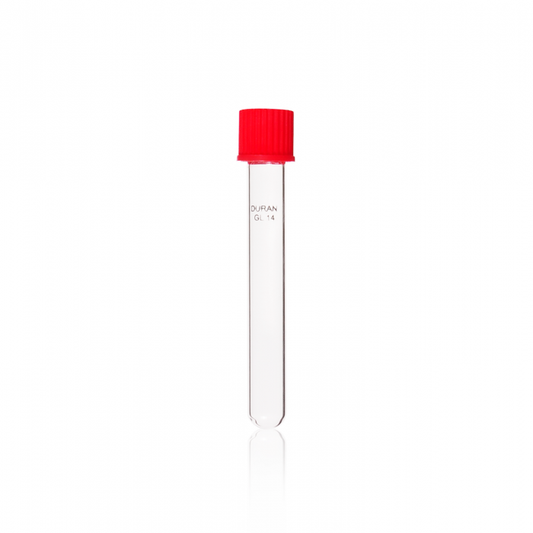DURAN® culture tube, ISO thread, GL 14, 9 ml with cap
