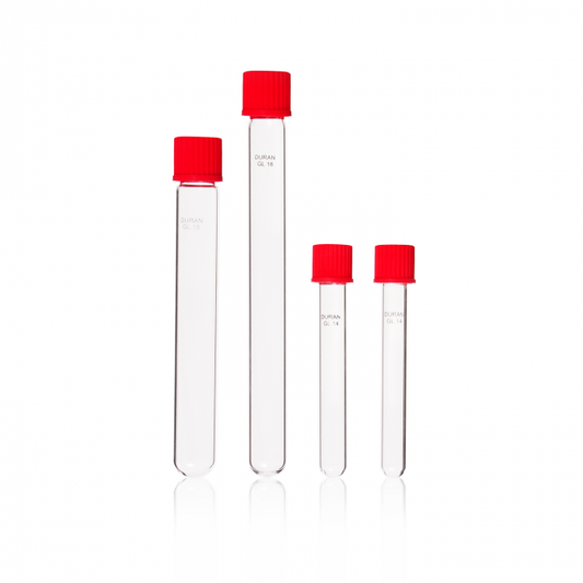DURAN® culture tube, ISO thread, GL 18, 20 ml with cap