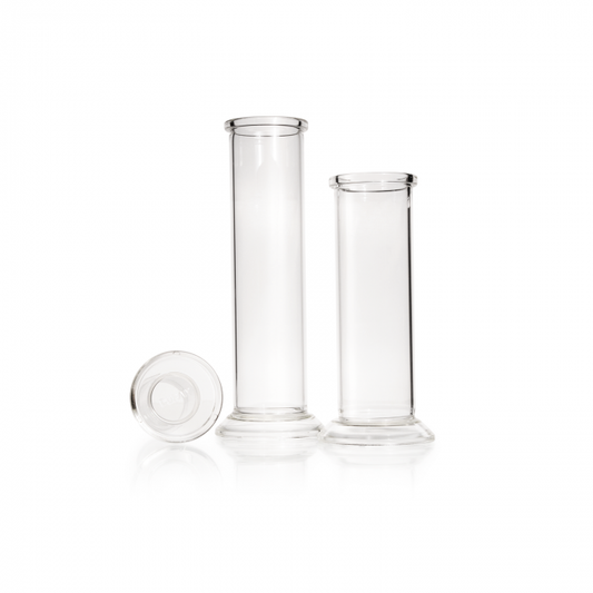 DURAN® Cylinder, round foot, plane and face-ground rim, 40 x 200 mm, 190 ml