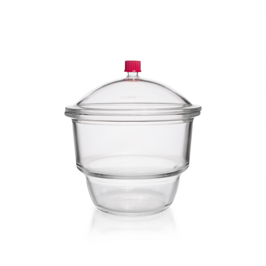 DURAN® Desiccator with ""MOBILEX"" lid, with screw thread and screw-closure cap