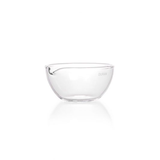DURAN® Evaporating dish, with spout, with print, 45 ml