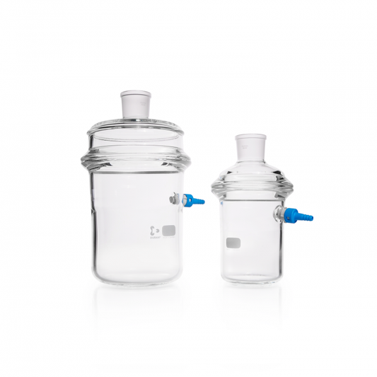 DURAN® Filter apparatus, Witt type, interchangeable lid, wide neck, side plasti