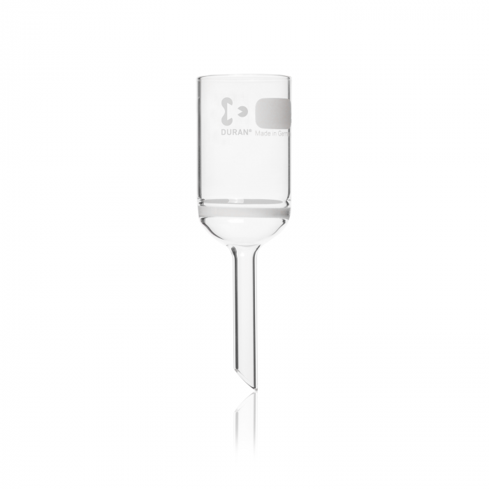 DURAN® Filter funnel, 50 ml,   3 D, filter disc d = 35 mm, porosity 5