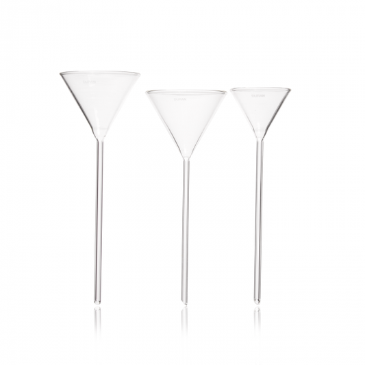 DURAN® funnel, long stem, d = 80 mm