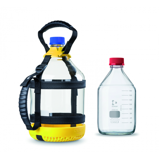 DURAN® GL 45 Bottle Carrying System 5.0L PP Yellow Complete
