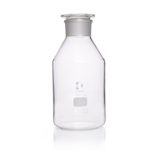 DURAN® Glass Bottles, reagent, wide neck, with NS 85/55, clear, with standard g