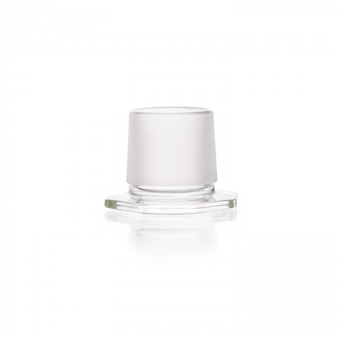 DURAN® glass flat-head stoppers, amber, octagonal, semi-hollow, NS 60/46