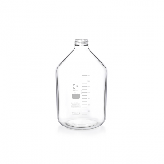 DURAN® GLS 80 Production Bottle, wide-neck, clear, increased wall thickness, wi