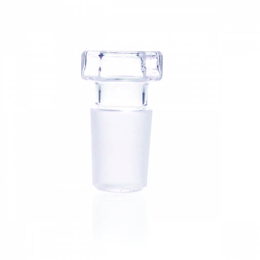 DURAN® Hexagonal stoppers, flat, diamond ground, NS 24/29