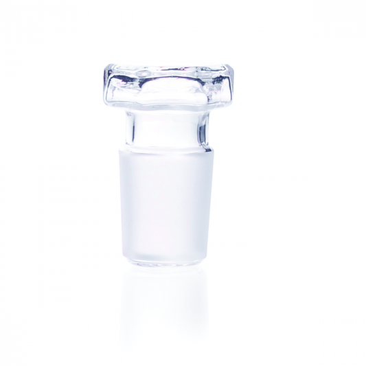 DURAN® Hexagonal stoppers, flat, diamond ground, NS 29/32