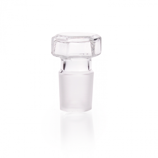 DURAN® Hexagonal stoppers, short ground, finished, NS 24/20