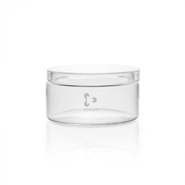 DURAN® Jar, with shoulder and lid, 121 x 64 mm, 500 ml