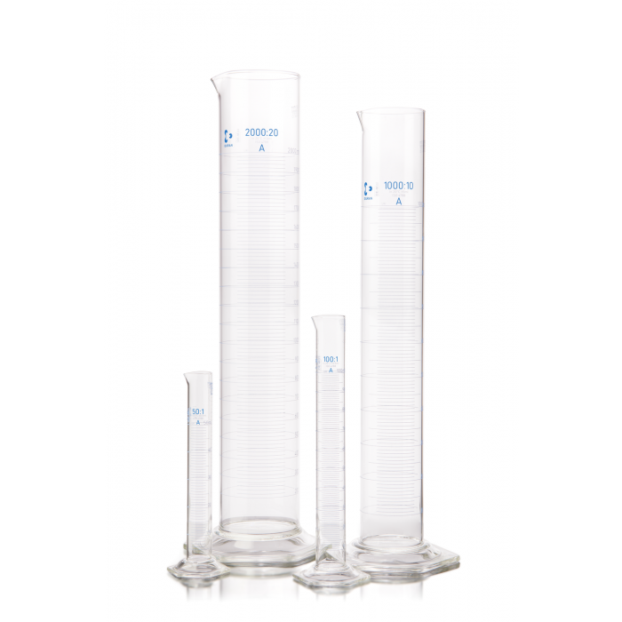 DURAN® Measuring Cylinder, 10 ml, Class A, UKAS certificate